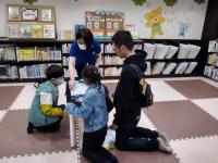 八木でのボードゲームイベントの様子