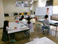 鉱石石けん講座の様子