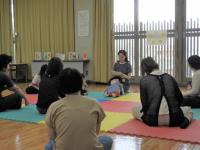 秋だっこの様子