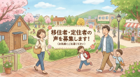 移住者・定住者の声募集バナー