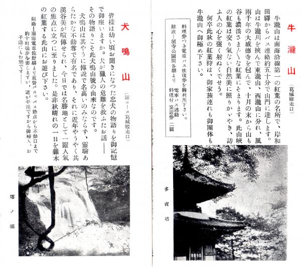 牛滝山　葛城縦走　犬鳴山（内面）