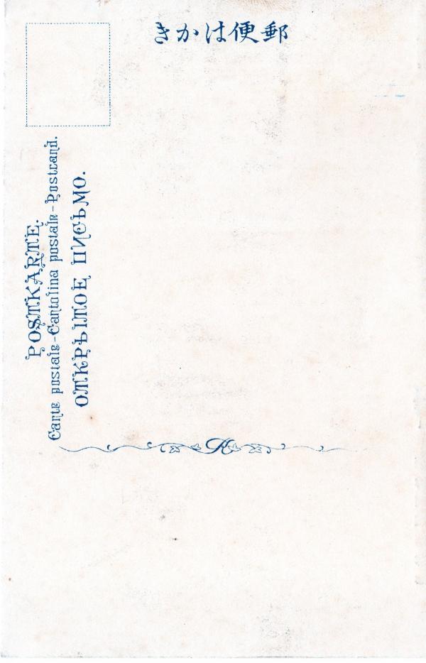 淡ノ輪遊園運動場ノ一部　（宛名面）