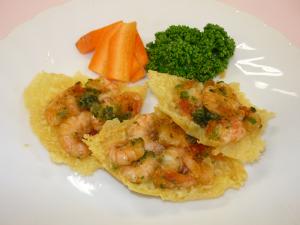 エビジャコのチーズ焼き