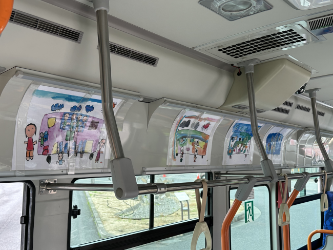 ローズバス車内写真