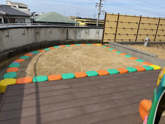砂場の画像です