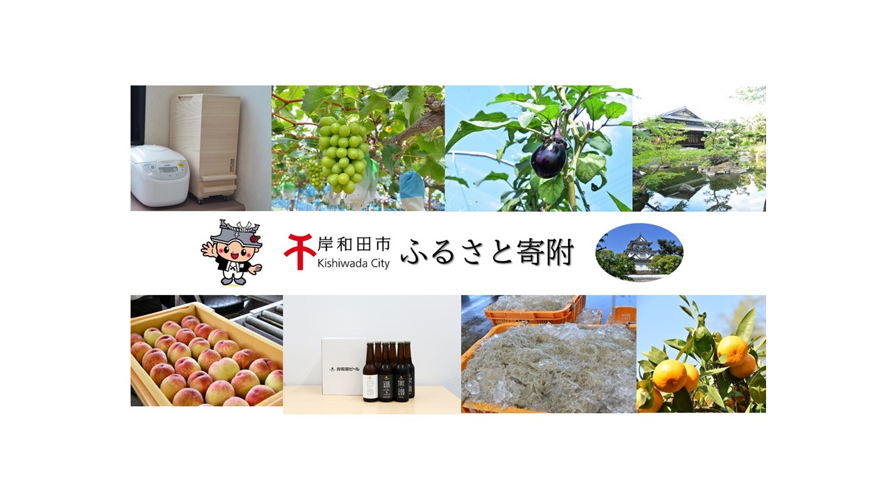 岸和田市ふるさと応援寄附のタイトル画像
